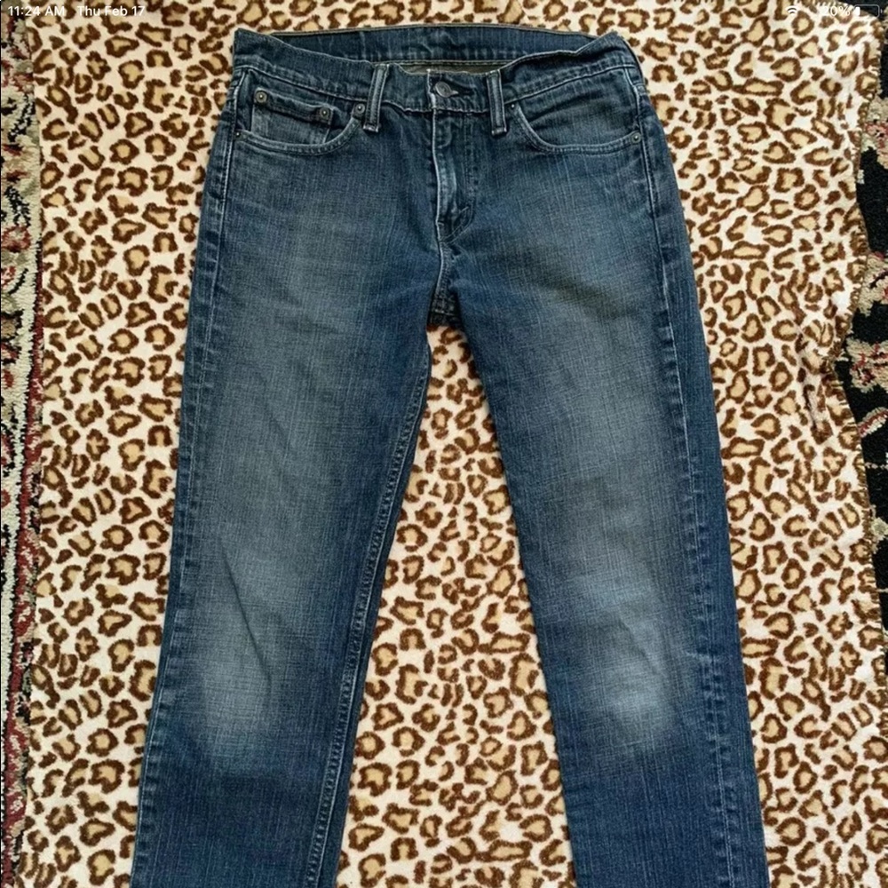 Men’s Levi’s 511 Dark Wash Blue Jeans size 30x32